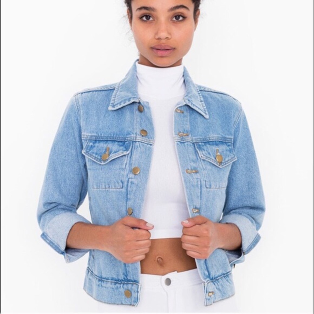 American apparel jean jacket